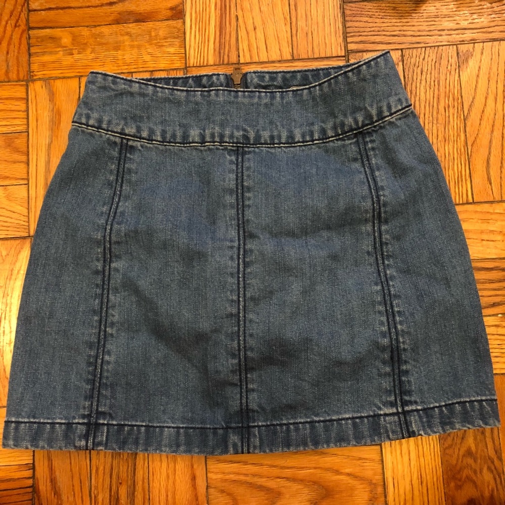 Free People Denim Skirt